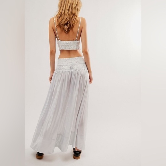 FREE PEOPLE Ivory Combo Aster Two Piece Skirt Set - Picture 15 of 15